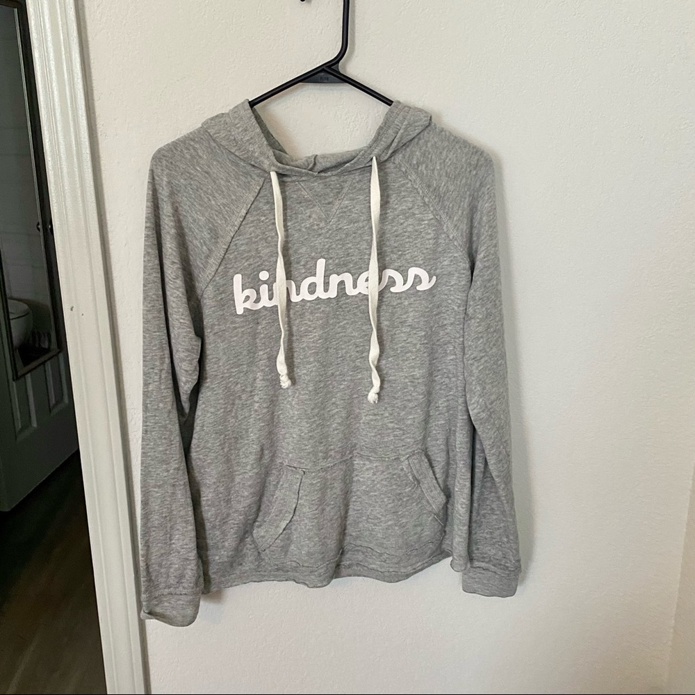 Hooded long-sleeve shirt